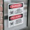 Signmission Chlorine Hazard Area Bilingual Danger Sign, Vinyl Decal, 7in W x 10in L, 2PK OS-2PACK-DS-D-710-VS-1067 - alternate 4